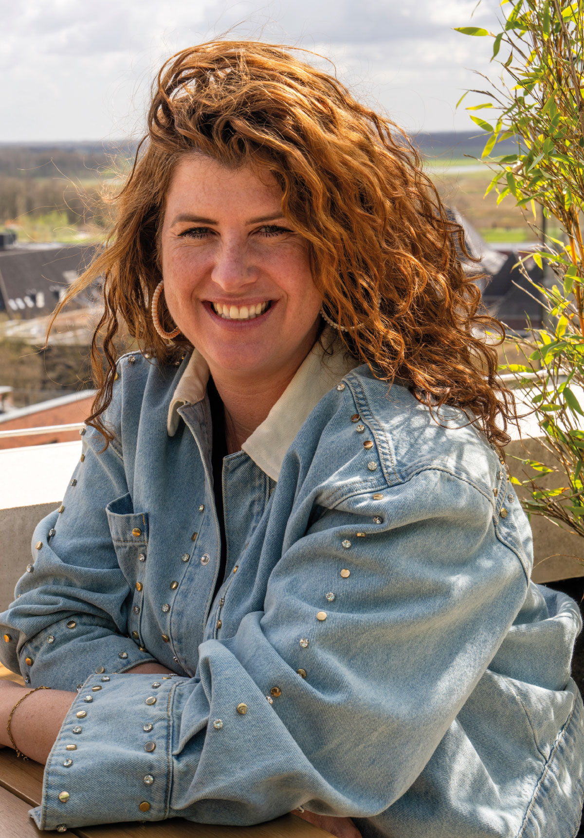 foto van Lizzy buiten