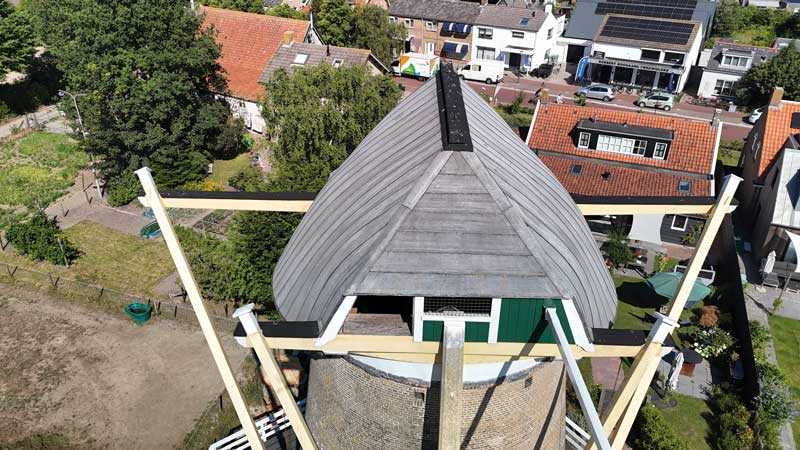 molenrenovatie Oostkapelle