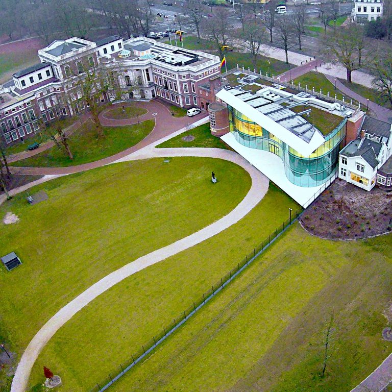 Provinciehuis Haarlem luchtfoto