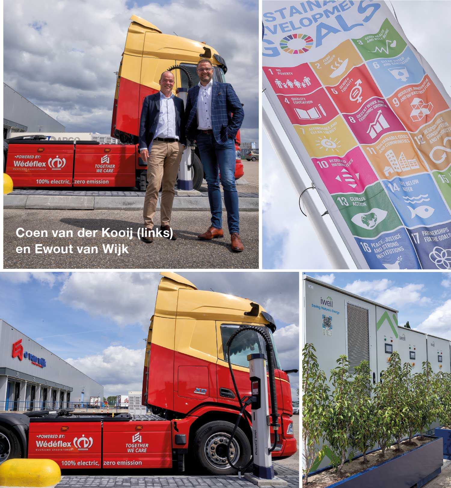 een elektrische truck