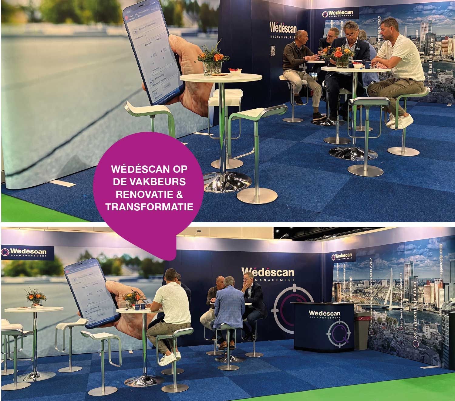 redescan op de vakbeurs